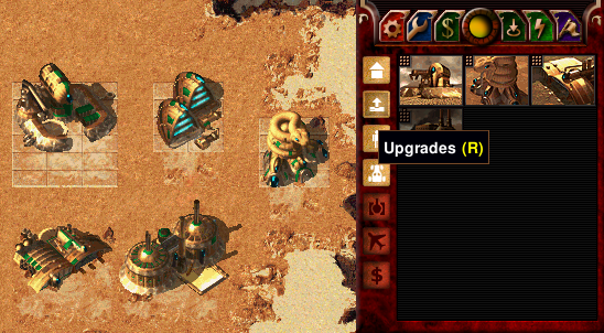 Dune 2000 building upgrades