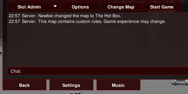 Custom map rule warning