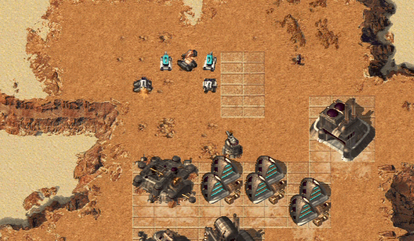 Dune 2000 combat